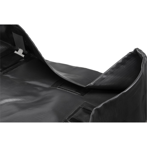 Collapsible Berm, 30 US gal. Capacity, 3' W x 3' L x 6" H, Snap-Up Bracket Equipment World