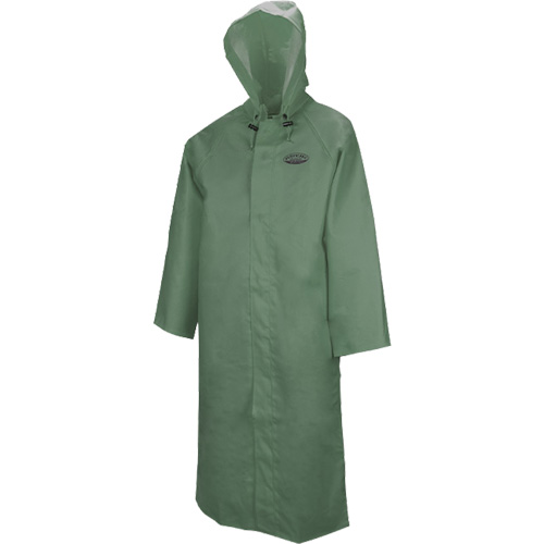 Manteau long avec capuchon d&eacute;tachable Hurricane 851, Petit, Vert Equipment World