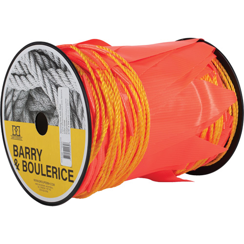 Warning Line with Flags, 328' L, Orange Equipment World
