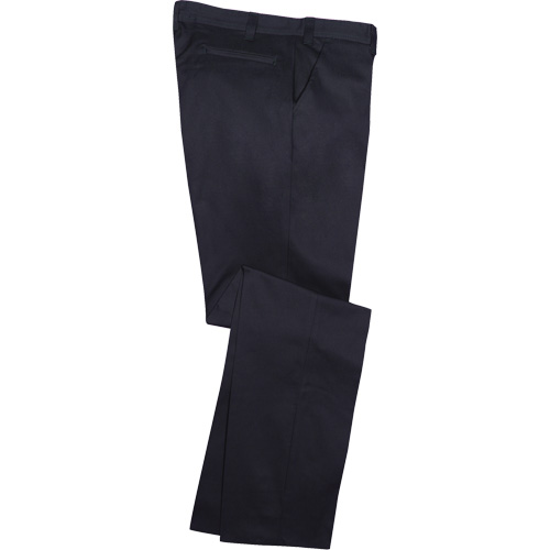 Industrial Work Pants, Cotton, Navy Blue, Size 36, 30 Inseam Equipment World