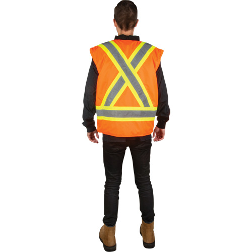 Waterproof 7-in-1 Winter Parka, High Visibility Orange, Medium Equipment World