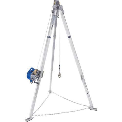 Confined Space Aluminum Tripod with 3-Way SRL 8301098 Equipment World
