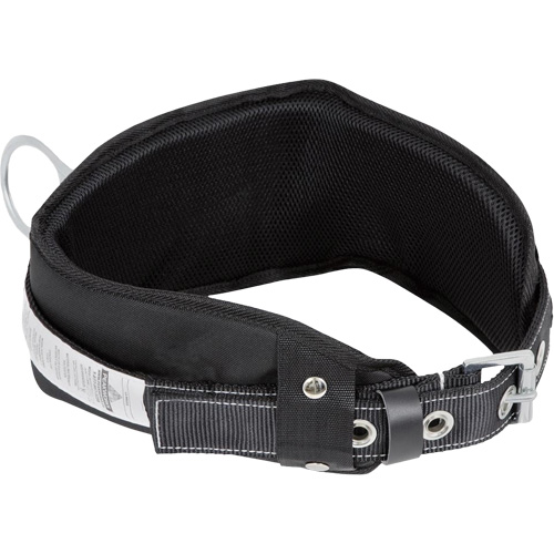 WB-6010-M Safety Restraint 1 D-Ring Belt with Padded Lumbar Support - Medium Equipment World