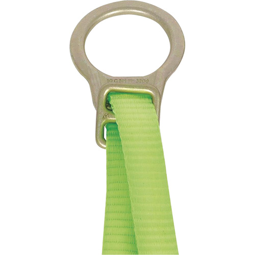 SA-5405-6 Shock Absorbing Lanyard, 6', Snap Hook Center, Snap Hook Leg Ends, Polyester Equipment World