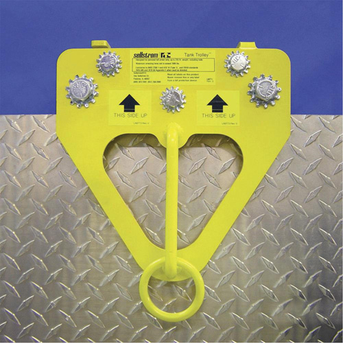 1" to 1-7/8" Wide Flange Tank Trolley, Temporary Use Equipment World