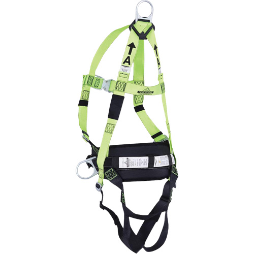 FBH10000L1020-S  Contractor Series Safety Harness with Positioning Belt, CSA Certified, Class ALP, Small Equipment World