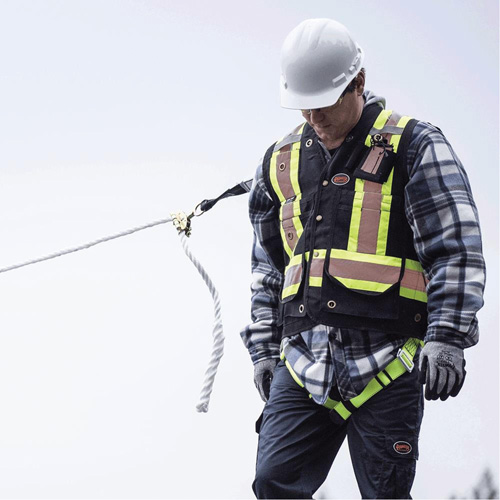 RK4-25 Ensemble conforme pour couvreur avec support r&eacute;utilisable, Trousses pour couvreur de toit Equipment World