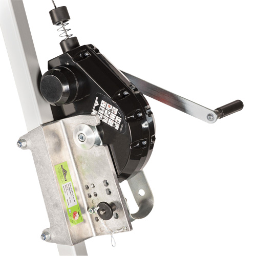 SRL-73303-60 Cable Self-Retracting Lifeline with Recovery, 60', Galvanized Steel, Swivel Equipment World