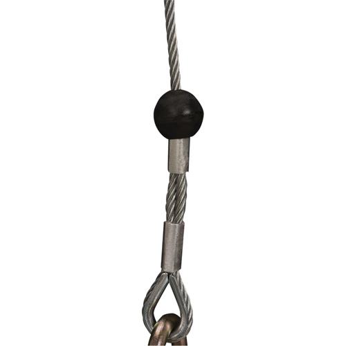 SRL-73303-96 Cable Self-Retracting Lifeline with Recovery, 96', Galvanized Steel, Swivel Equipment World