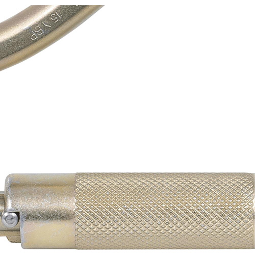 CP-04011-1 Mousqueton zingu&eacute; avec ouverte de portique de 2", Acier Equipment World