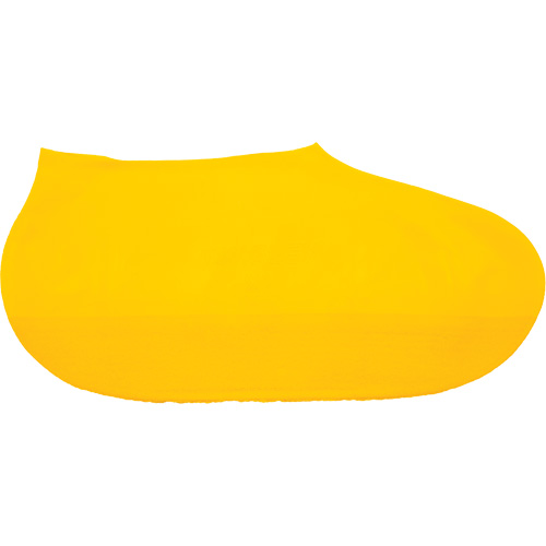 Boot Saver&reg; Disposable Shoe Cover, Medium, Rubber Latex, Yellow Equipment World