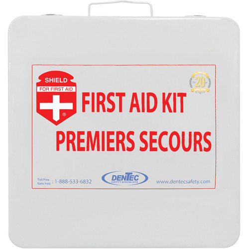 Shield First Aid Kit, Meets/Exceeds CSA Z1220-24 Type 2 Low-Risk Environment, Medium (26-50 Workers) Equipment World