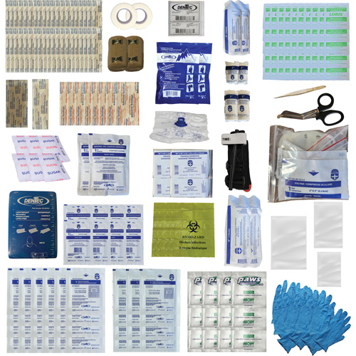 Shield First Aid Kit, Meets/Exceeds CSA Z1220-24 Type 3 High-Risk Environment, Medium (26-50 Workers) Equipment World