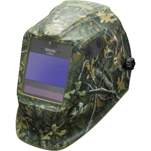 Masque de soudage VIKING 2450 s&eacute;rie ADV White Tail Camo, 3,82" lo x 2,44" la Champ de vision, Teinte 5 - 13 Equipment World