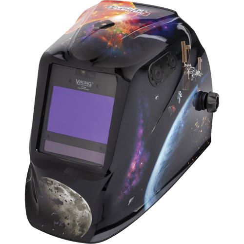 VIKING 2450 ADV Series Intergalactic Helmet, 3.82" L x 2.44" W View Area, 5 - 13 Shade Range Equipment World