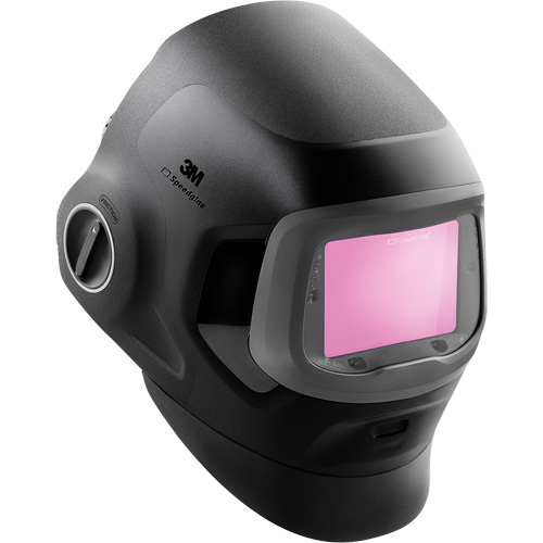 Speedglas G5-03 Pro Black Fixed Front Welding Helmet, 2.8" L x 4.3" W View Area, 8-14/3/5 Shade Range, Black Equipment World