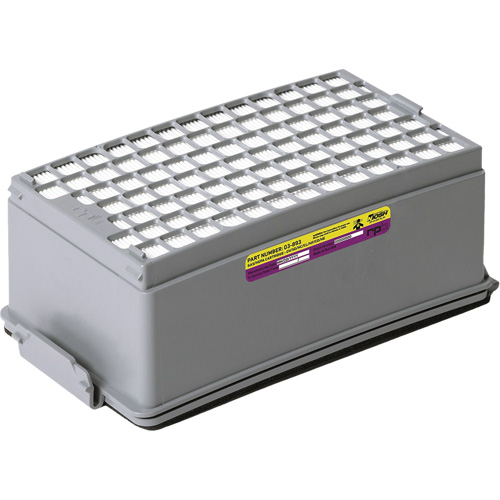 PX5 combin&eacute; HEPA Ov/cartouche gaz AG, Gaz acide/Gaz multiples/Vapeur organique Equipment World