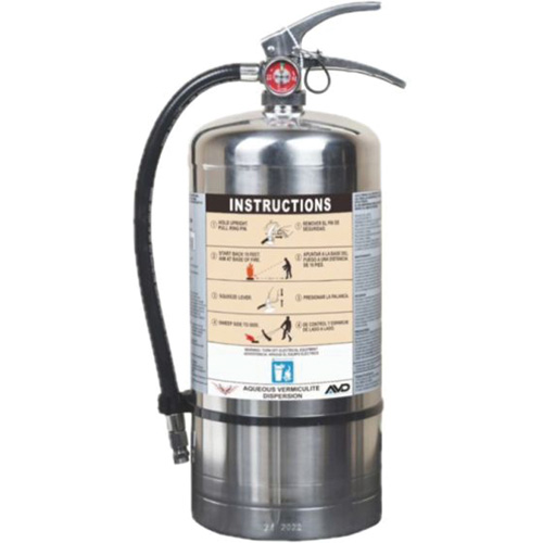 Fire Extinguisher for Lithium-ion Battery Fire Protection, AVD, 6 L Capacity Equipment World
