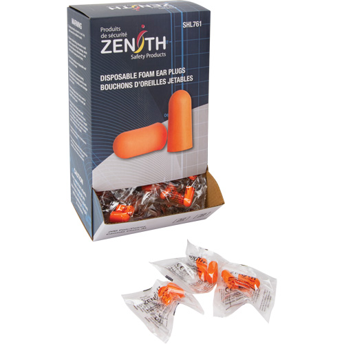 Foam Earplugs, Pair - Polybag Equipment World