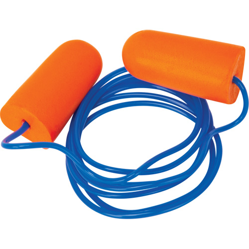 Foam Earplugs, Pair - Polybag, Corded Equipment World