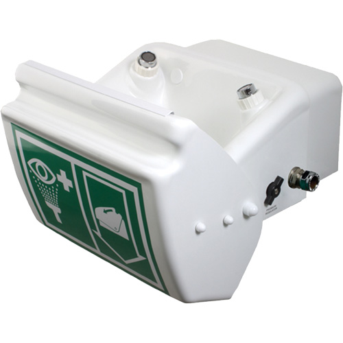 Eye/Face Wash, Wall-Mount Installation, Plastic Bowl Equipment World