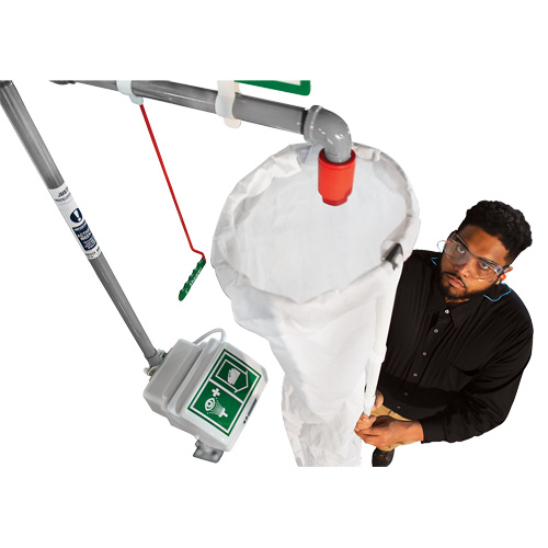 Safety Shower Test Kit with Bucket & Shower Sock Equipment World