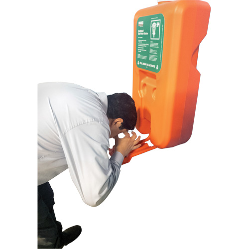 Portable Self-Contained Eyewash Station, Gravity-Fed, 10 gal. Capacity, Meets ANSI Z358.1 Equipment World