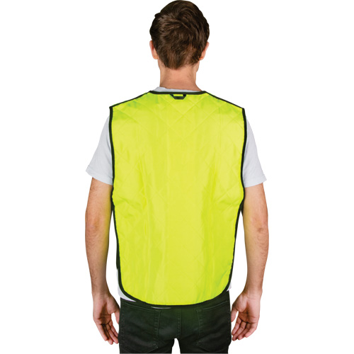 Evaporative Cooling Vest, Medium, High Visibility Lime-Yellow Equipment World