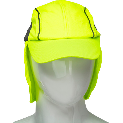 Cooling Hat with Neck Shade, Hi-Vis Lime Equipment World