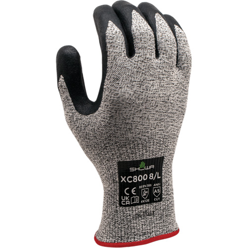 Gants r&eacute;sistants &agrave; la coupe XC800, Taille 6/Petit, Calibre 13, Rev&ecirc;tement Nitrile, Enveloppe en PEHP, ASTM ANSI niveau A5/EN 388 niveau E Equipment World