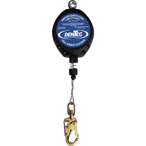 Cable Self Retracting Lanyard with Composite Housing, 30', Swivel Equipment World