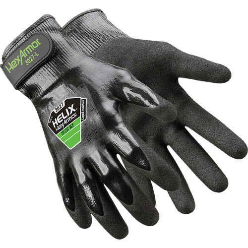 Helix&reg; 3027 Gloves, Size 6/X-Small, 21 Gauge, Nitrile Coated, HPPE Shell, ASTM ANSI Level A7 Equipment World