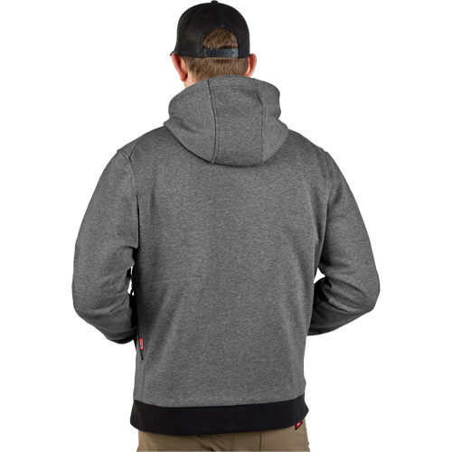 M12 Heated Hoodie (Jacket Only), Men's, Medium, Grey, Poly-Cotton Equipment World