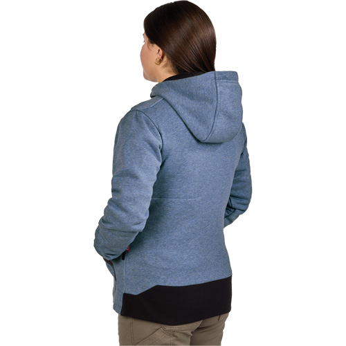 M12 Heated Hoodie with Battery, Women's, X-Large, Blue, Poly-Cotton Equipment World