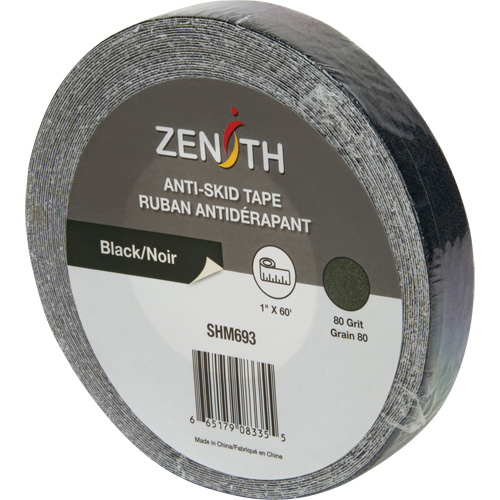 Ruban antid&eacute;rapant, 1" x 60', Noir Equipment World
