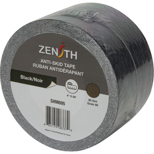 Ruban antid&eacute;rapant, 4" x 60', Noir Equipment World