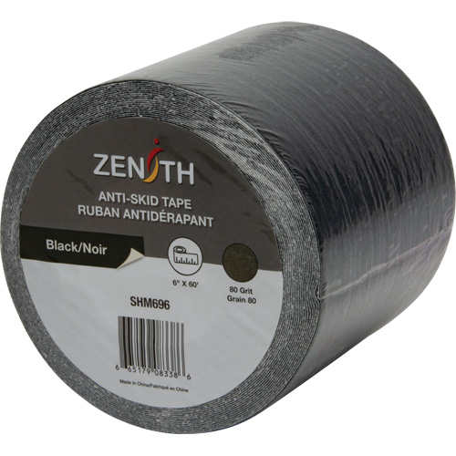 Ruban antid&eacute;rapant, 6" x 60', Noir Equipment World