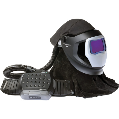 Adflo PAPR System with Versaflo M-Series Helmet & Speedglas Welding Shield Upgrade Kit, Welding Helmet, Lithium-Ion Battery Equipment World