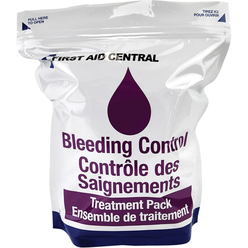 13-Piece Bleed Control Refill Pack for Emergency Response First Aid Kit Equipment World