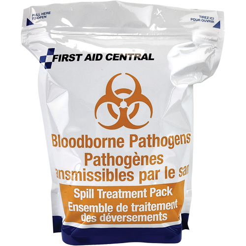 13-Piece Bloodborne Pathogens Refill Pack for Emergency Response First Aid Kit Equipment World