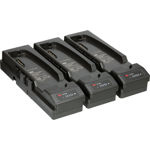 Emballage de chargeur de pile &agrave; trois postes Versaflo  pour TR-600 & TR-800 Equipment World
