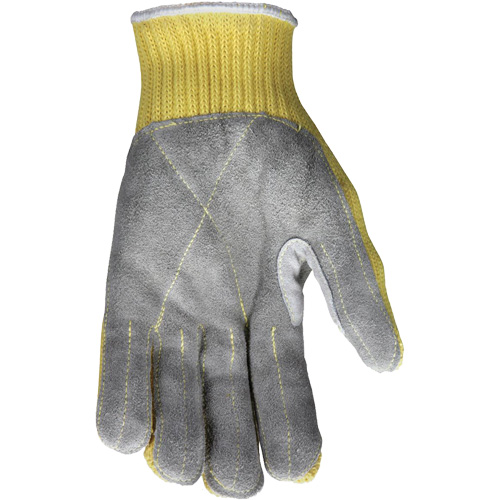 CutPro&reg; Cut Resistant Work Gloves with Split Leather Palm, Size Small, 7 Gauge, Kevlar&reg; Shell, ASTM ANSI Level A3 Equipment World
