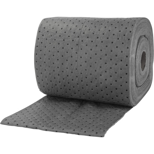 Rouleaux absorbants li&eacute;es, Poids moyen, 150' lo x 15" la, Absorption 8 gal. Equipment World