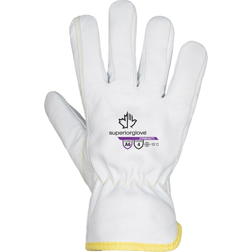 Gants r&eacute;sistants &agrave; la coupe Endura 378WGKGTL, Taille T-petit, Enveloppe en Ch&egrave;vre/TenActiv/Thinsulate, ASTM ANSI niveau A6 Equipment World