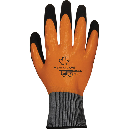 Gants d'hiver r&eacute;sistants &agrave; la coupe Dexterity S18TALNPN, Taille 7, Calibre 18, Rev&ecirc;tement Nitrile, Enveloppe en TenActiv, ASTM ANSI niveau A8 Equipment World