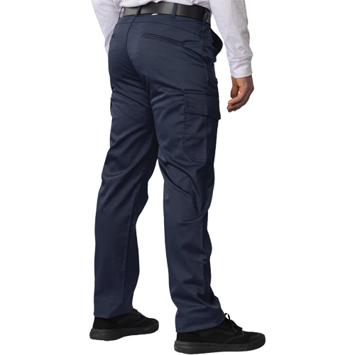 Big Flex Cargo Pants, Poly-Cotton/Spandex, Navy Blue, Size 28 Equipment World