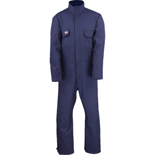 Westex UltraSoft&reg; Welder's Coverall - Regular, Size Small, Navy Blue Equipment World