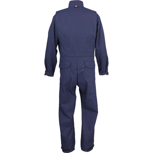 Westex UltraSoft&reg; Welder's Coverall - Regular, Size Small, Navy Blue Equipment World