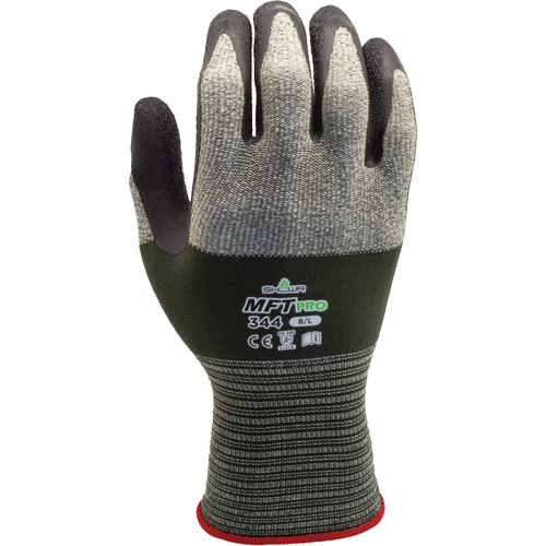 Gants MFT PRO 344, Taille 6/Petit, Calibre 13, Rev&ecirc;tement Latex de caoutchouc, Enveloppe en Nylon/Microfibre, EN 388 niveau 1/EN 388 niveau A Equipment World
