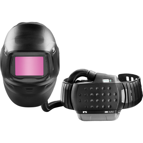 Masque de soudage &agrave; usage intensif Speedglas G5-01 avec syst&egrave;me de respirateur d'&eacute;puration d'air propuls&eacute; Adflo, Masque de soudage, Pile Lithium-ion Equipment World